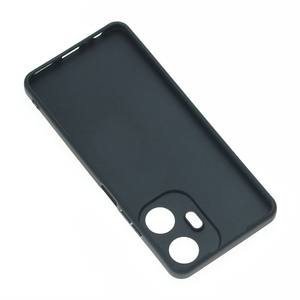 Produttore all'ingrosso opaco TPU custodie morbide smerigliate Cover posteriore in Silicone custodia per cellulare Oppo <span class=keywords><strong>Realme</strong></span> <span class=keywords><strong>C55</strong></span> 4G nero - Product Image 4