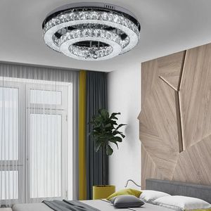 Gran oferta de iluminación de celo, luz de techo Led moderna, lámpara de techo Led de cristal de montaje empotrado para sala de exhibición de Hotel en casa - Product Image 5