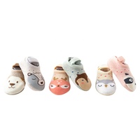 Chaussettes pour bébé personnalisées de haute qualité, bon marché et mignonnes, en coton biologique, chaussettes pour bébé fille, chaussettes pour bébé, chaussettes de sol pour tout-petits, dessin animé