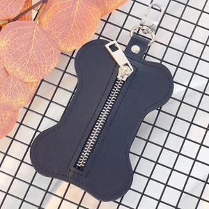 Dispensador de bolsas de basura en forma de hueso, bolsa de almacenamiento para caca de perro, recolector de caca de viaje al aire libre para mascotas, estilo novedoso - Product Image 5