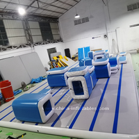 Parkour gonflable course d'obstacles Ninja Course Trampoline parc enfants parkour équipement