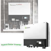 GROWATT 12Kv 20Kva 30Kva 3 phases 10KW Onduleur hybride avec batterie lithium-ion pour système d'énergie solaire hybride domestique