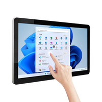 Pantalla LCD Comercial Ultrafina y Estrecha de 15.6'' para Señalización Digital, Tableta Todo en Uno con Salida HDMI, Android 11, Tótem Publicitario