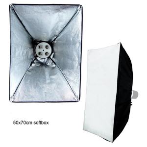 1600W Fotografia Continuo Foto Video Studio Luce <span class=keywords><strong>Kit</strong></span> 4 Presa di Luce Due Facile Softbox con il Caso - Product Image 2