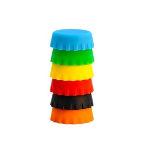 Bouchons de bouteille en silicone réutilisables, couvre-bouteilles de bière, bouchons d'étanchéité universels pour les bouteilles de soda, de vin et de boissons - Product Image 5