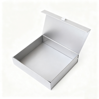 Boîte cadeau en carton rigide recyclable personnalisable avec fermeture magnétique Impression partielle UV et quadrichromie Formes personnalisées Aseptique