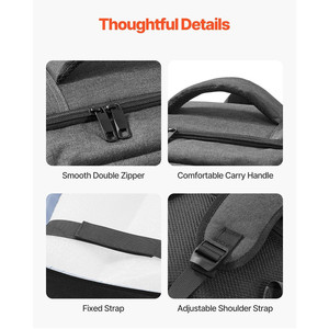 Zaino PS5 borsa da viaggio a doppia spalla per Playstation 5 PS5 in Nylon sottile - Product Image 3