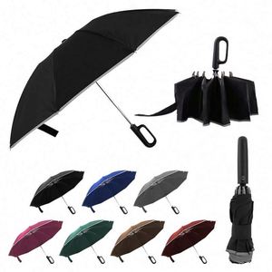 Parapluie personnalisé anti-UV en promotion – Fournisseur de parapluies d'été imperméables coupe-vent avec boucle annulaire et logo - Product Image 4