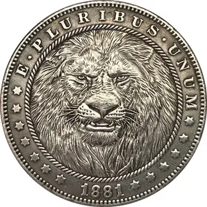 Пользовательская антикварная имитация старого серебра рисовый Съемник монета