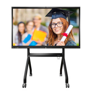 HISEEVIEW กระดานไวท์บอร์ดอัจฉริยะแบบพกพาขนาด 75 นิ้ว 4K HD พร้อมไฟแบ็คไลท์ D-LED รองรับการสัมผัสด้วยปากกา/นิ้วมือ สำหรับโรงเรียน - Product Image 3