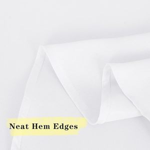 Tovaglia matrimonio banchetto tovaglie per eventi macchia resistente rughe copertura in poliestere lavabile Buffet feste e campeggio - Product Image 3