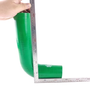 Manguera de goma de silicona personalizable Juyao tubo de curva de 90 grados con alto grado de moldeo - Product Image 1