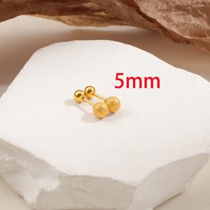 <span class=keywords><strong>Pendientes</strong></span> de Acero Inoxidable para Mujer, Tipo Broche, Sin Decoloración, Ideales para Baño y Dormir, No Necesitan Retirarse, <span class=keywords><strong>Pendientes</strong></span> Modernos - Product Image 6