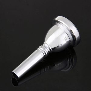 Embouchure de <span class=keywords><strong>trombone</strong></span> <span class=keywords><strong>alto</strong></span> haut de gamme 12C avec accessoires d'instruments à vent en argent et or - Product Image 2