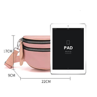 Mode Wholesales Ports Riemtassen Puur Draagbare Dames Mobiele Telefoon Heren Tailles Pak Heuptasje Crossbody Tas