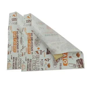 食品级蜡纸定制标志防油三明治烘焙包装纸