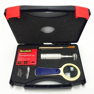 Qfh chéo Cutter độ bám dính <span class=keywords><strong>Tester</strong></span> Cross-Cut <span class=keywords><strong>Tester</strong></span> kit bao gồm 1mm/2mm Blades Gage Cross-Cut <span class=keywords><strong>Tester</strong></span> - Product Image 1