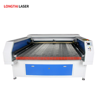 Mesin Pemotong dan Pengukir Laser CO2 1610 100W/130W/150W Kepala Ganda CNC dengan Pengumpanan Otomatis untuk Kain Tekstil
