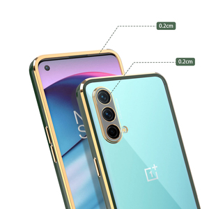 Coque de téléphone tendance en TPU chromé électroplaqué antichoc pour One Plus 5T <span class=keywords><strong>Nord</strong></span> CE <span class=keywords><strong>Nord</strong></span> 2 9RT 9R 9RO 8T 8PRO - Product Image 3