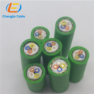 2X0.75mm2 + 2X0.3Cmm2 तारीख संचार केबल वाहन कर सकते हैं बस नेटवर्क कर सकते हैं बस केबल पीई अछूता