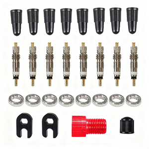 Kit de Válvulas Presta OEM-CG con Adaptador y Llave, Convertidor de Presta a Schrader, Juego de Herramientas de Reparación de Bicicletas para Bicicletas de Carretera y MTB - Product Image 5