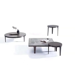 Outdoor <b>Aluminum</b> Frame Waterproof and Sun-Proof Outdoor Leisure Dining <b>Table</b> Furniture of Seaside Courtyard Garden - Product Image 6