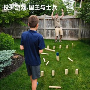 2025 <span class=keywords><strong>juego</strong></span> de lanzamiento de ajedrez vikingo Kubb de madera para césped vikingo clásico aprobado por la familia <span class=keywords><strong>juego</strong></span> de lanzamiento de patio Kubb de madera - Product Image 4