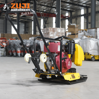 Compacteur à plaque vibrante durable ZUJI PC90 homologué CE, moteur Honda/Yamaha/Lifan, haute efficacité de compactage, asphalte, gravier, route