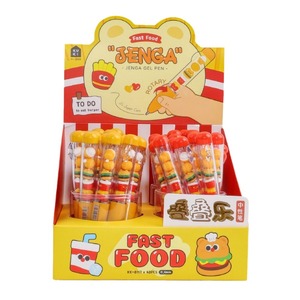 2025 nouveau <span class=keywords><strong>Plan</strong></span> avec école bureau papeterie cadeaux promotionnels Kawaii nourriture 0.5mm encre bleue effaçable stylo Gel neutre pour les étudiants - Product Image 1