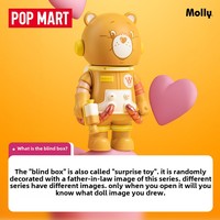 POPMART MEGA SPACE MOLLY 100% Anniversary Series 3 Blind Box Regalos Juguetes de resina de PVC con Frozen Cinnamoroll Mystery Boxes