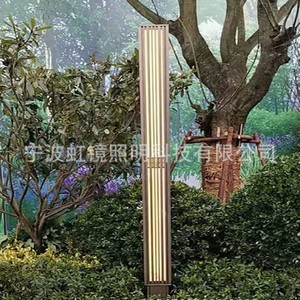 Lampe de jardin en acier inoxydable Hongjing Lighting, éclairage extérieur LED, durée de vie de 50 000 heures, fabriqué en Chine, Zhejiang - Product Image 1