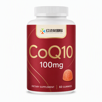 Gummies CoQ10 à la Formule Personnalisée Saveur Orange, Gummies CoQ10 pour l'Énergie Cellulaire, Fabrication sous Marque Blanche, Vente en Gros
