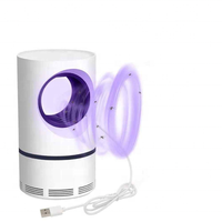 Lámpara Mata Insectos Inteligente JZ, Atrapa Moscas y Polillas, Portátil, Eléctrica, Sólida, Ecológica, Anti-Mosquitos, Luz Fuerte