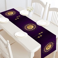 Chemin de Table EID Mubarak 30x182cm décoration pour Ramadan Kareem Eid Al Adha cadeaux décoration de fête musulmane islamique