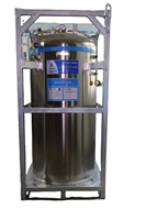 Réservoir de stockage cryogénique en acier inoxydable HP de 1000 L pour oxygène et azote liquide, cuve sous pression
