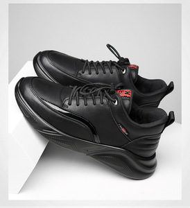 Zapatos Deportivos de Moda para Hombre, Estilo Primavera-Otoño, de Cuero, Cómodos, Multiusos, Modernos y Casuales - Product Image 2
