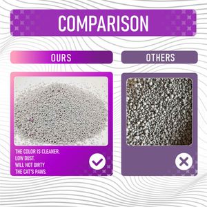 Litière pour chat en bentonite en gros, écologique, biodégradable, sans poussière, en forme de boule, 5 kg, faible dispersion, forte agglomération - Product Image 2