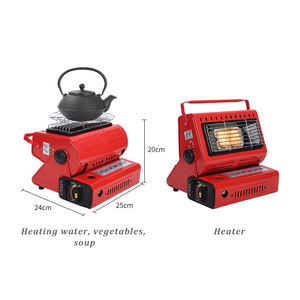 批发定制便携式二合一燃气炉，适合户外露营和登山营地取暖 - Product Image 6