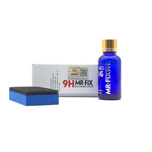Set de Recubrimiento Cerámico Líquido 9H para Coche con Capa de Vidrio Súper Hidrofóbica, Pulidor para Coche de Polisiloxano y Nanomateriales - Product Image 3