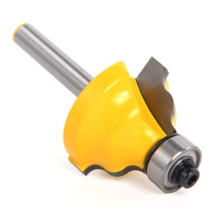 גל קצה גלי דפוס נתב עץ ביטים תעשייתי באיכות תעשייתי חותך ogee פרופיל חיתוך דפוס-1/4 "shank נושאת מונחה - Product Image 6