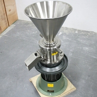 Mini moulin colloïdal vertical en acier inoxydable, petite machine de fabrication de beurre d'arachide pour usage domestique