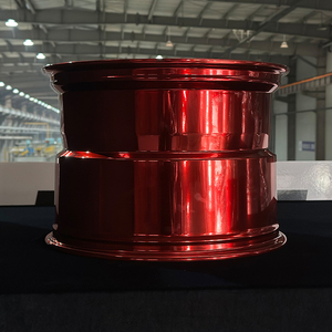 118BAGZ Nuove Ruote in Lega di Alluminio Forgiato per Camion 17-26 Pollici 20mm/25mm ET Cinque Razze Rosse Universali per F150 Raptor - Product Image 4