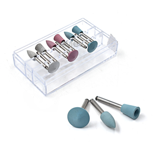 Kits de polissage <span class=keywords><strong>composite</strong></span> dentaire RA 2,35 mm Têtes de meulage en caoutchouc de silicone pour pièce à main à faible vitesse - Product Image 2