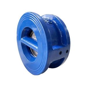 DN40 ~ DN700 PN10 PN16 Fonte ductile double <span class=keywords><strong>disque</strong></span> unidirectionnel double clapet anti-retour à clapet anti-retour - Product Image 1