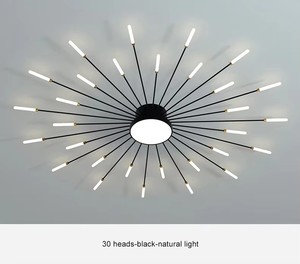 Lampadari LED Moderni e Semplici di Lusso con Telecomando, Dimmerabili, Alta Resa Cromatica 90, in Acrilico per Soggiorno e Camera <span class=keywords><strong>da</strong></span> Letto - Product Image 5