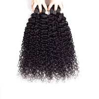 Vente en gros cheveux tressés marley afro curl 4b 4c 100% humains brésiliens cheveux tressés afro crépus en vrac cheveux humains