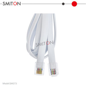 Câble de zone RJ12 5m 10m 12m 15m <span class=keywords><strong>20m</strong></span> 6P6C 6 positions 6 conducteurs Câble téléphonique - Product Image 5
