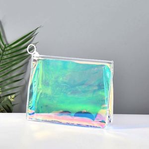 2024 New Custom Print Eco Friendly Purple <b>Transparent</b> Pvc Clear Waterproof Beauty <b>Makeup</b> Pouch <b>Bag</b> Travel Cosmetic Gift <b>Bag</b> - Product Image 6