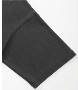 T-shirt homme en coton 100% uni, coupe ample, manches courtes, col rond, jersey tricoté, couleur unie, respirant. - Product Image 3