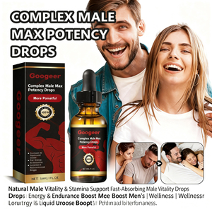 Gouttes liquides pour la vitalité masculine |   Compléments de vitalité masculine à absorption rapide pour l'amélioration de l'endurance et de la résistance – Marque privée - Product Image 1